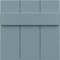 Ekena Millwork 12"W x 12"H True Fit PVC Joined Board-n-Batten Shutters Sample, Peaceful Blue SAMPLE-TFPBBSB - alternate 1